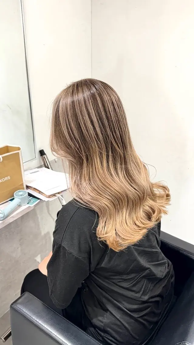 カラー ヘアカラー ciera. アオイ 🦢✯のヘアスタイル