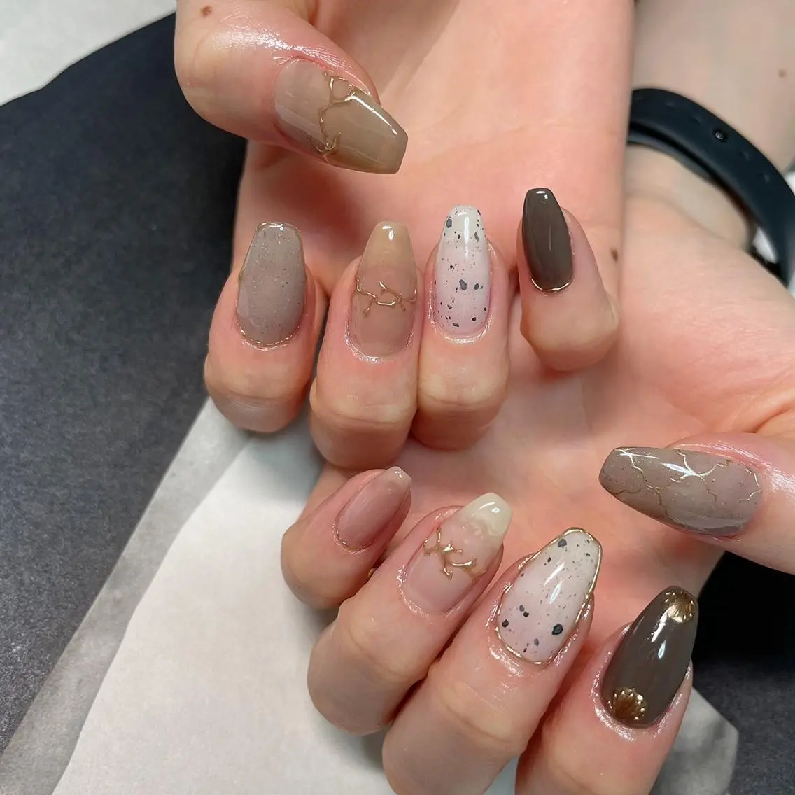 ネイル ハンドネイル lilbondir. chiharuのネイルデザイン