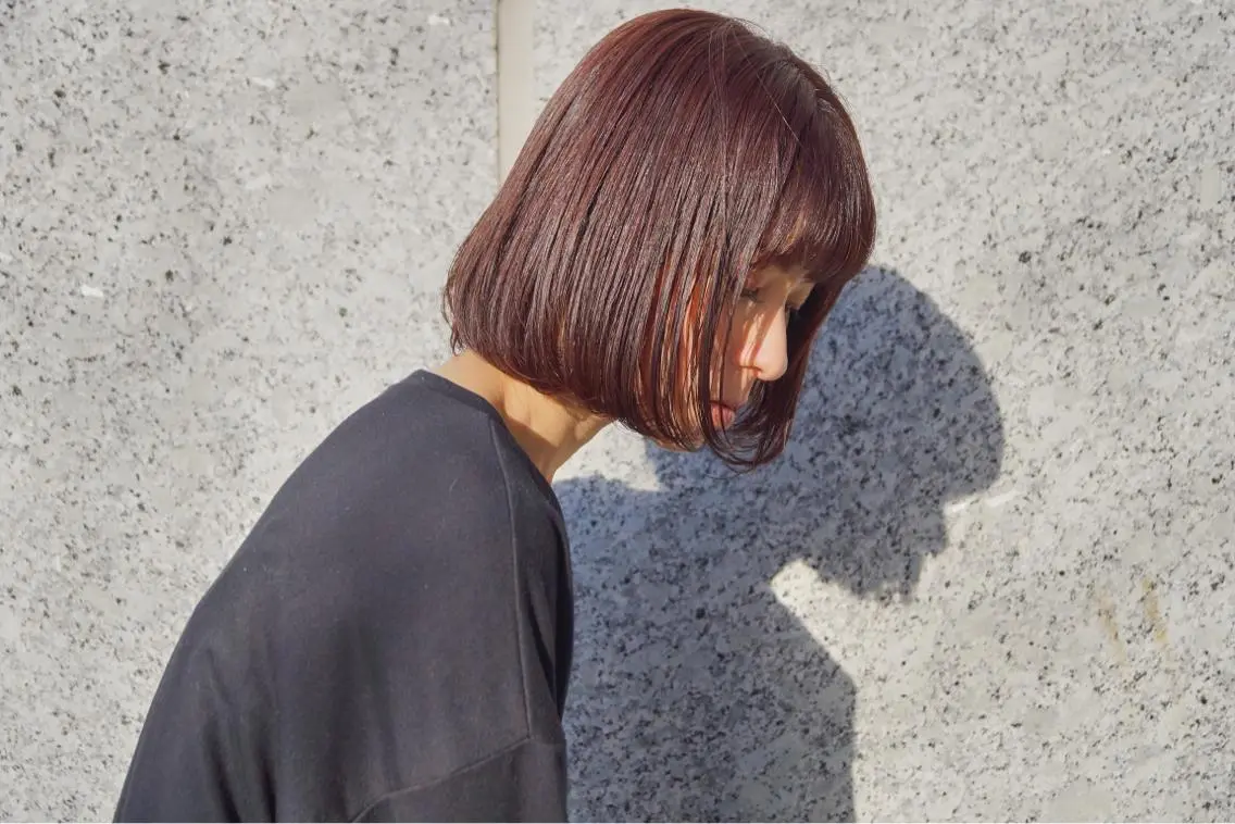 ㊗️minimo限定㊗️カットワンカラー+2ステップトリートメント✨理想の髪色に‼️#艶髪#くすみカラー#ダークカラーの写真