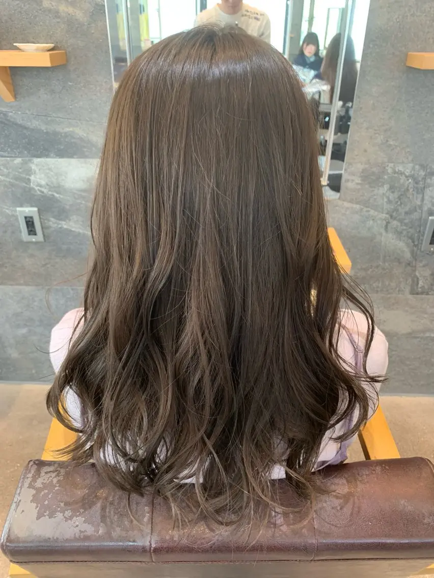 ロング カラー 塚本 昂のヘアスタイル