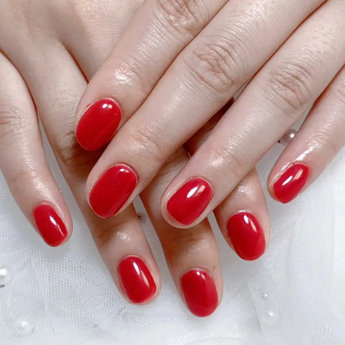 メンズ ネイル ワンカラーネイル ハンドネイル Nail salon 木にいるのネイルデザイン