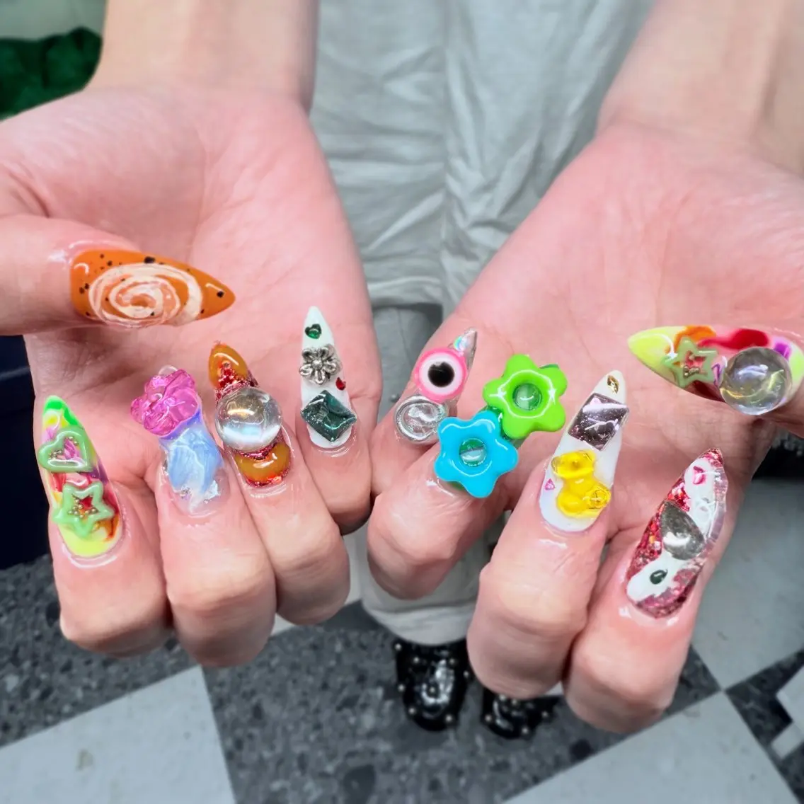 ネイル シンプルネイル ハンドネイル posa nail モエミのネイルデザイン
