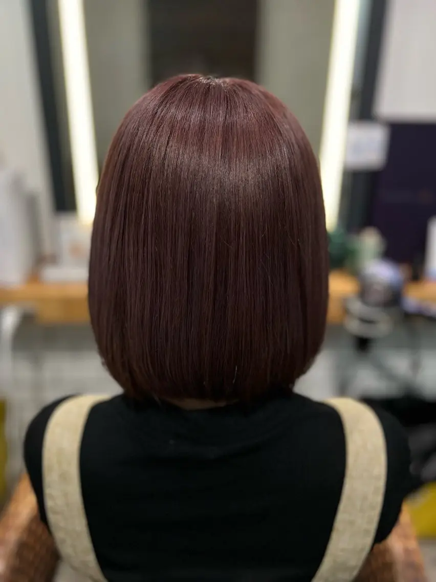 カラー ブリーチ ヘアカラー ショート/ボブ manakaのヘアスタイル