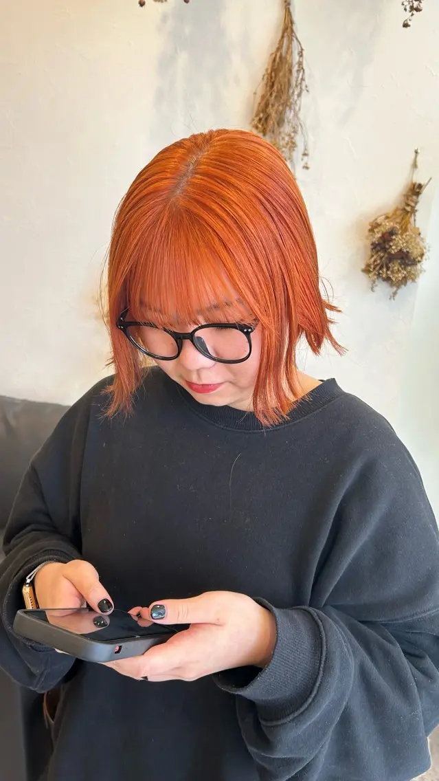 ショート ヘアカラー silk🕯 hikaruのヘアスタイル