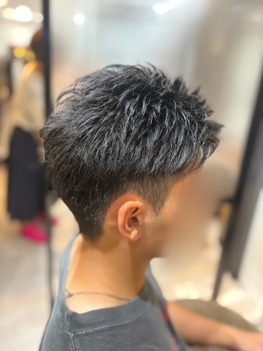 メンズ カット ボブ🫧透明感カラー 💎Sayakaのヘアスタイル