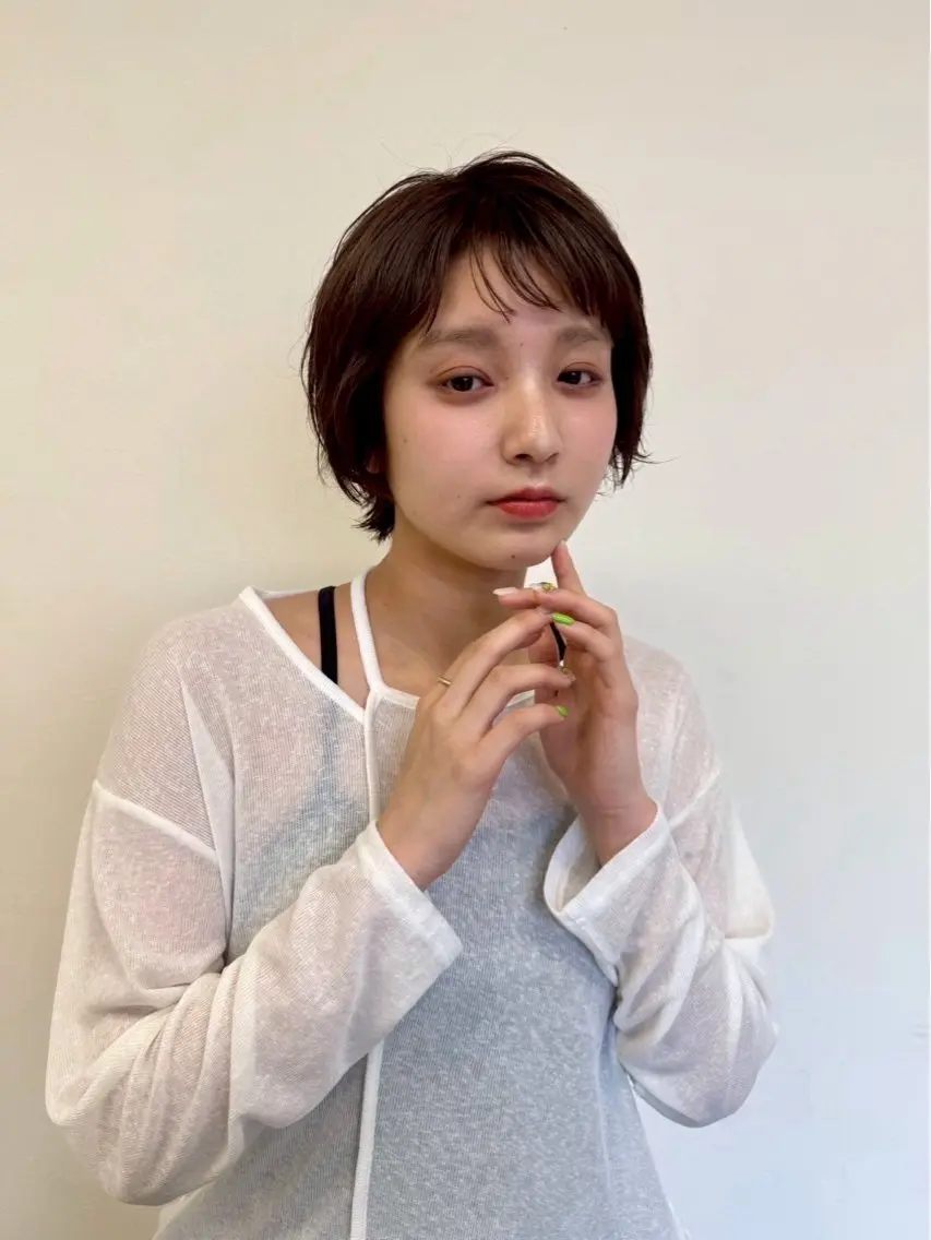 📍6月来店の方限定‎𖤐 ̖́-‬«short / shortbob »注意事項をお読みくださいの写真
