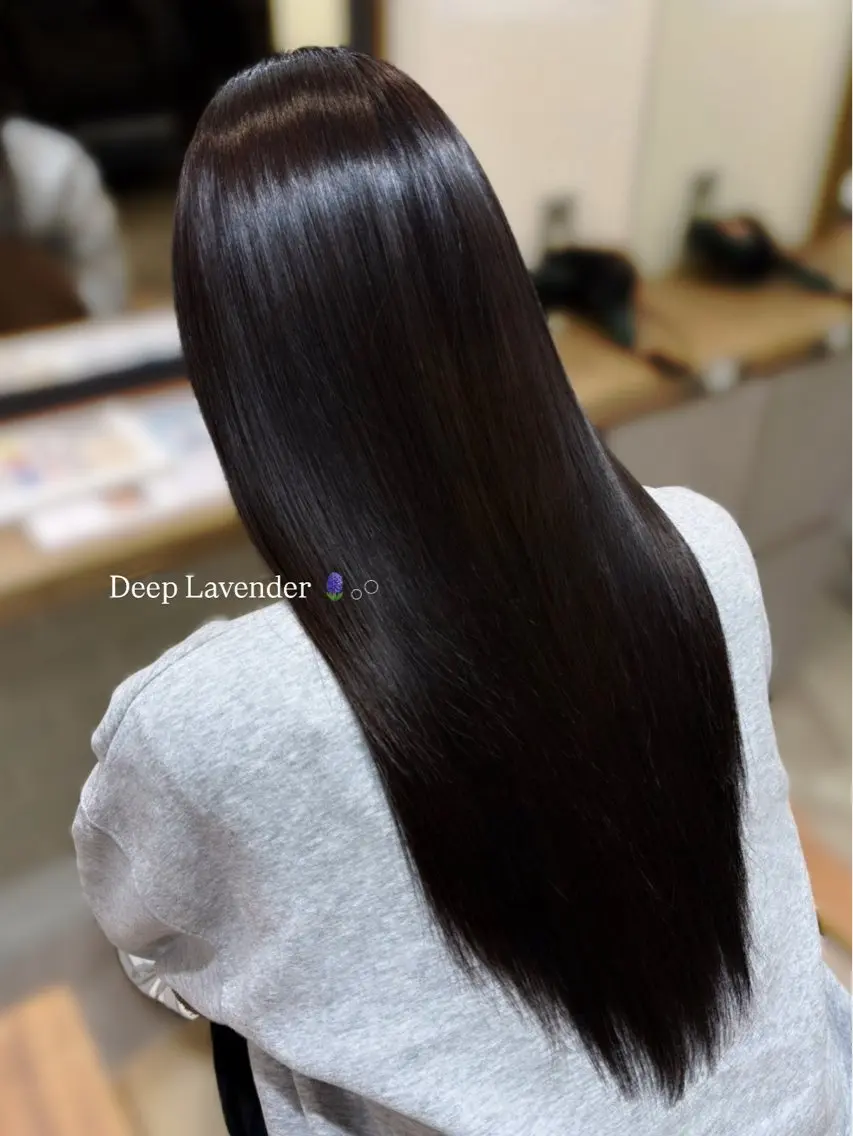 ロング カラー トリートメント 福島 日生のヘアスタイル