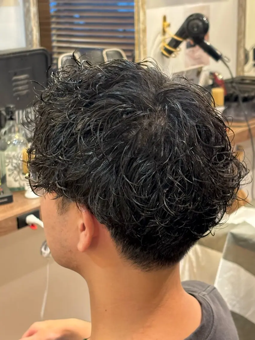 メンズ メンズパーマ 城戸 芹香のヘアスタイル