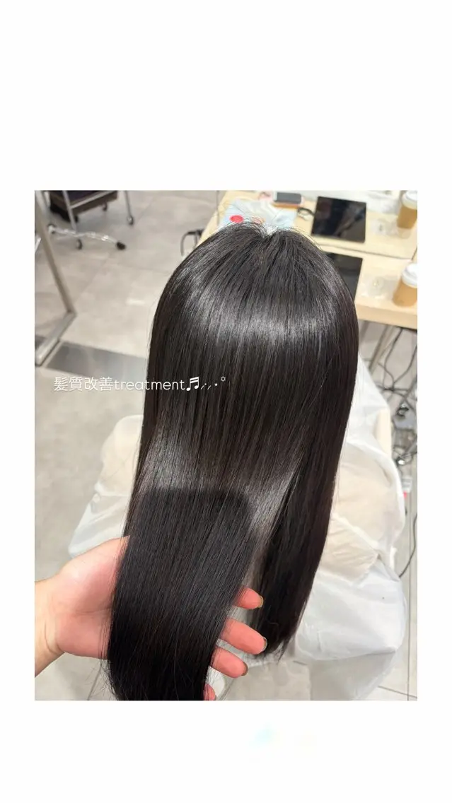 セミロング トリートメント kana/透明感🫧 ナチュラルカラーのヘアスタイル