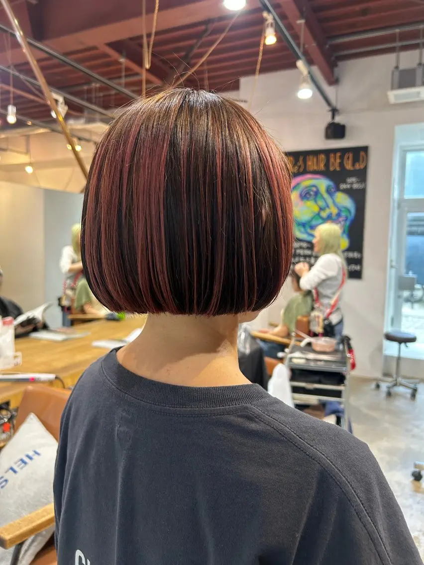 ミディアム ORe'S HAIR BE　GLaDまなみのヘアスタイル