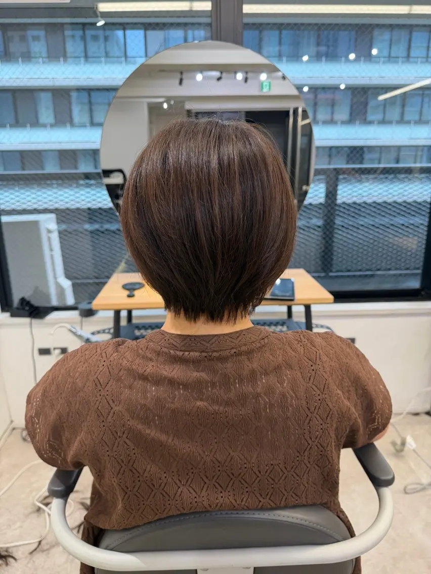 ショート カット 大人可愛いショート/ オシャレボブ田中大貴のヘアスタイル