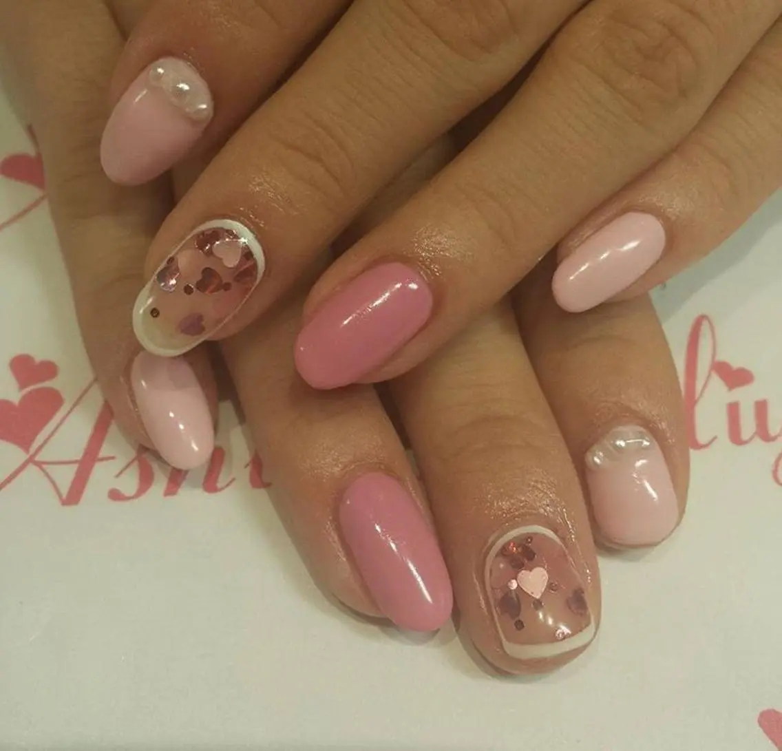 ネイル ハート Ashliy大宮♡ アシュリーのネイルデザイン