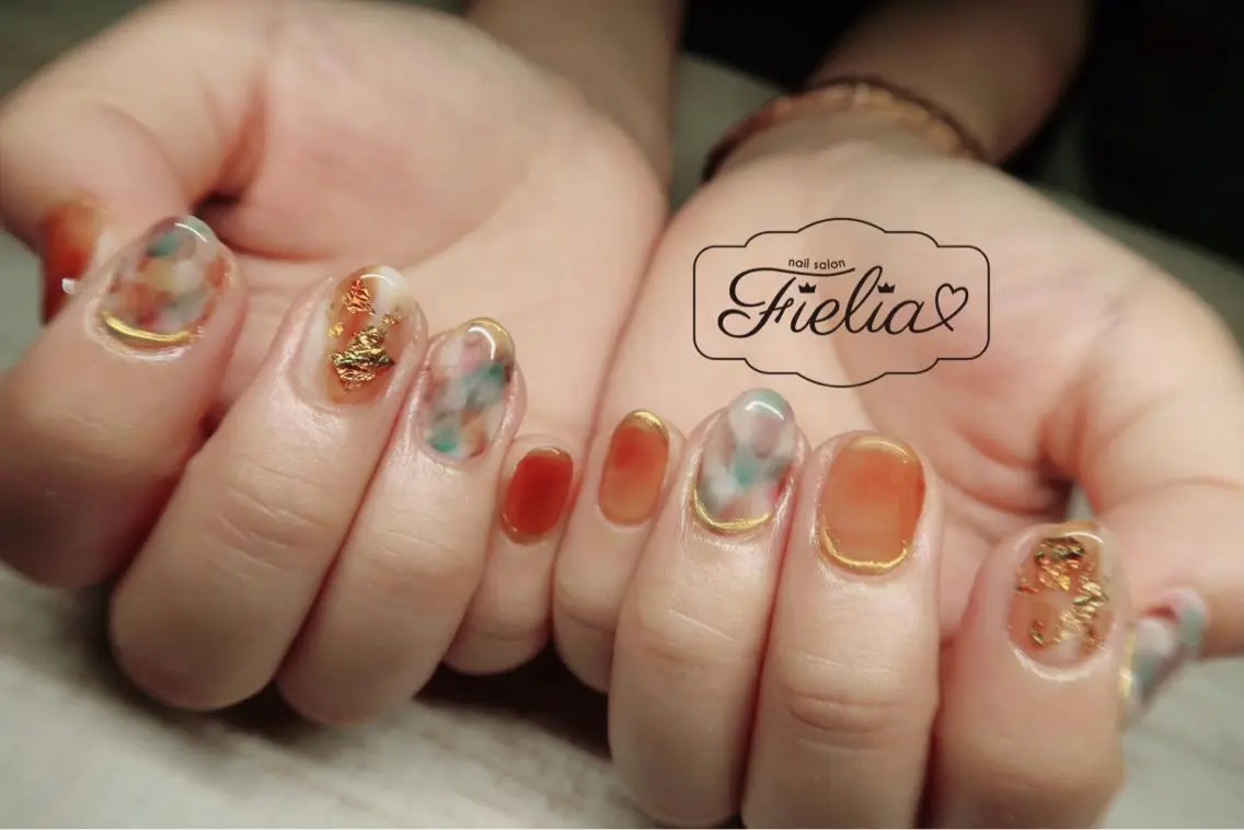 ネイル ハンドネイル Fielia momoのネイルデザイン