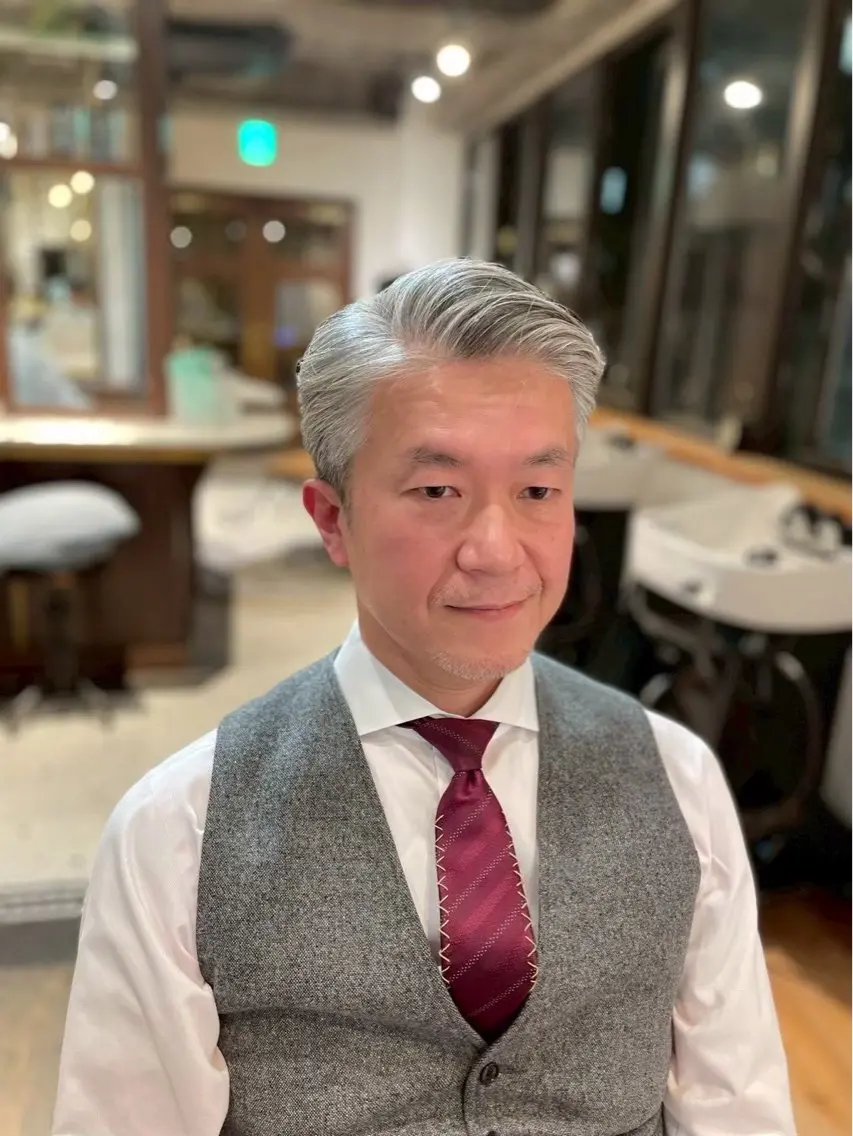 🔥【30代以上】刈り上げすぎない清潔感ビジネスヘア💈の写真