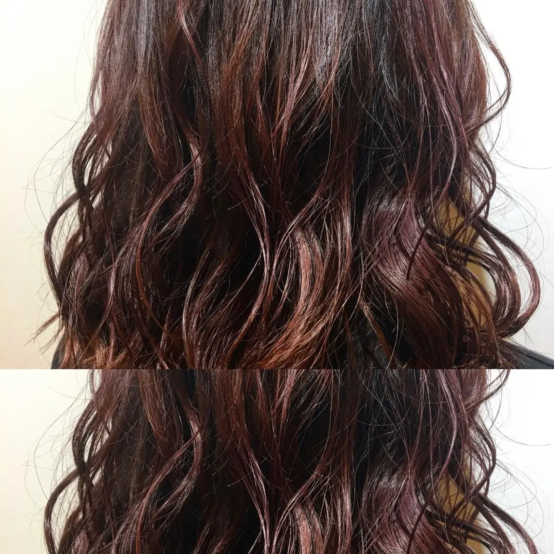 セミロング カラー box mico. mutsumiのヘアスタイル