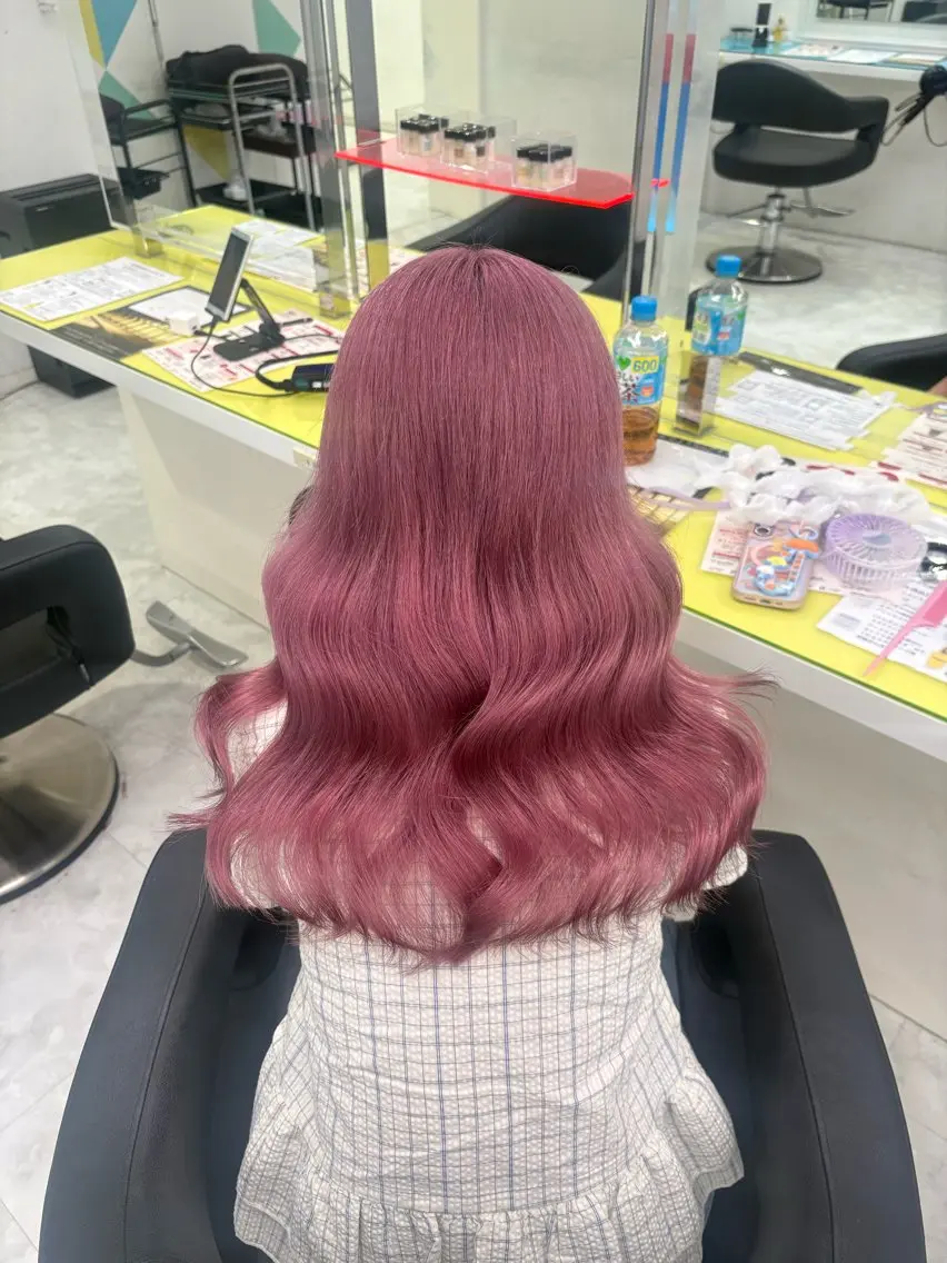 カラー ヘアカラー akari🎀🤍 ガーリーstyleのヘアスタイル