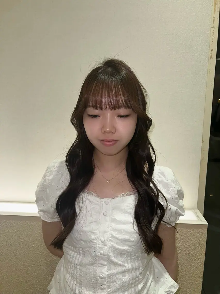 ロング トリートメント ヘアカラー 青木 さやのヘアスタイル
