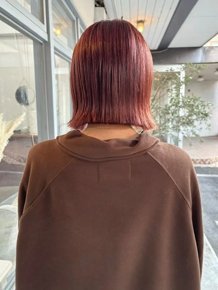 ボブスタイルカット➕トリートメントの写真