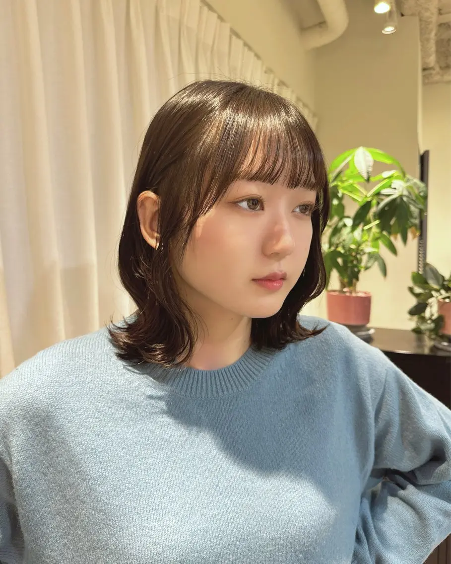 ミディアム カラー ayaka♡ 柔らかカラーのヘアスタイル