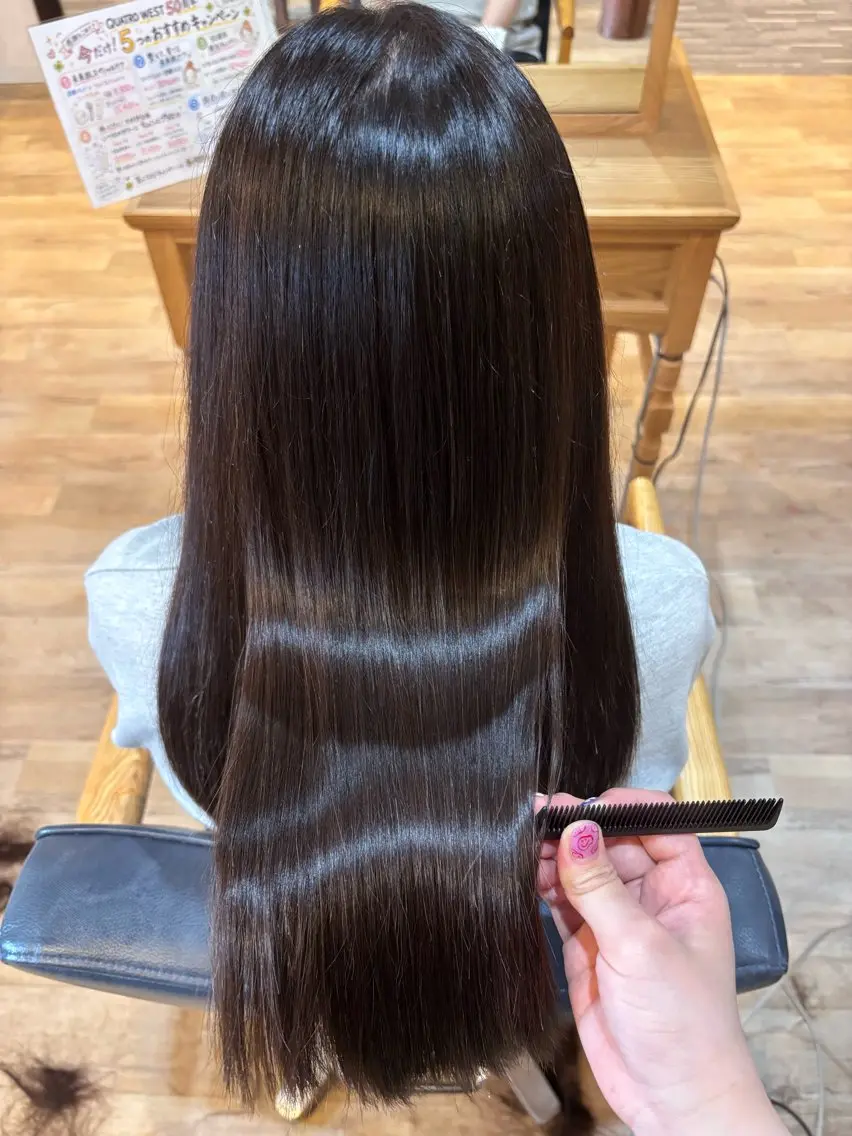 🍑新規限定🍑モヤ毛・広がり撃退✨🫧モヤ毛キュア+シン・つるピカラー🌷💖の写真