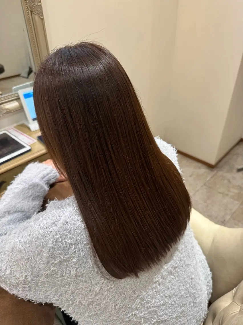 透明感カラー＋ウルティアトリートメント　※シャンプーブロー代込みの写真