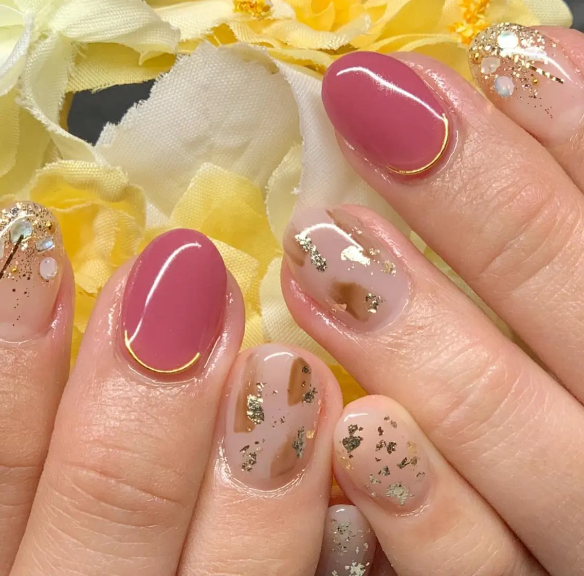 ネイル 持ち込み スカルプネイル 松田 祥子のネイルデザイン