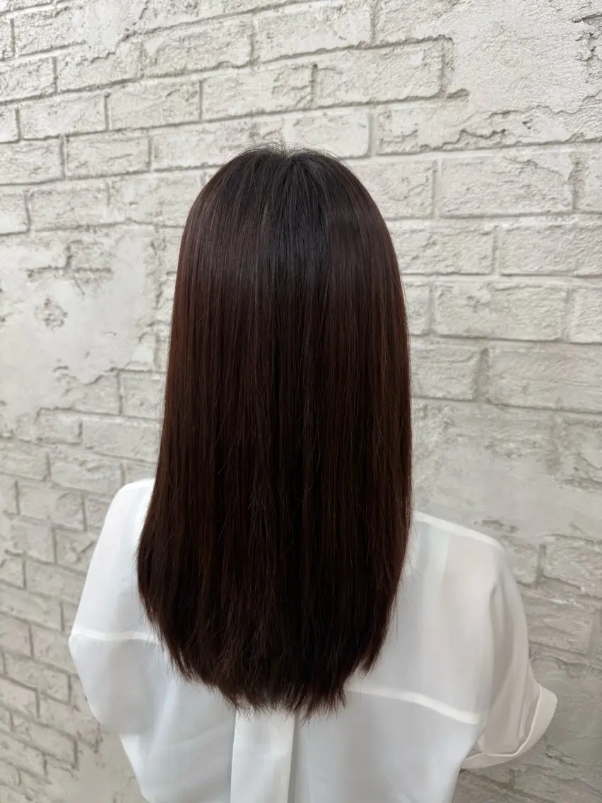 セミロング ピンクブラウン ショートカットモデル 募集🫧采夏のヘアスタイル