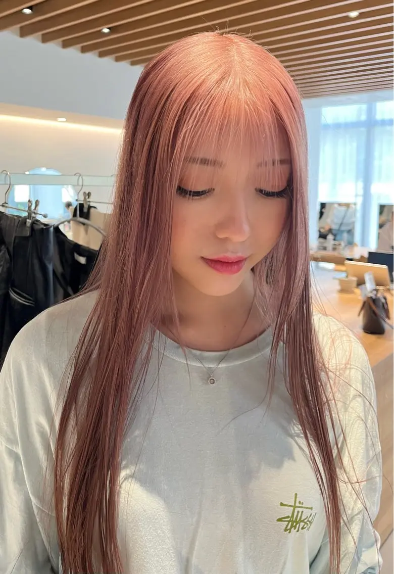 ロング 片山 椋馬のヘアスタイル