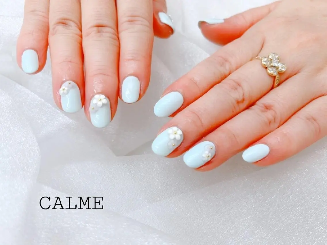ネイル 持ち込み CALME ♡のネイルデザイン