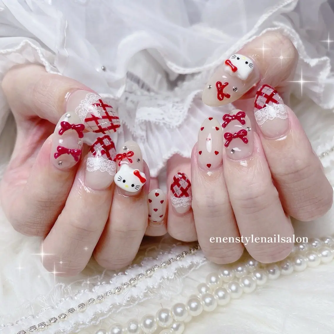 ネイル ハンドネイル 🐾enen style 🐾のネイルデザイン