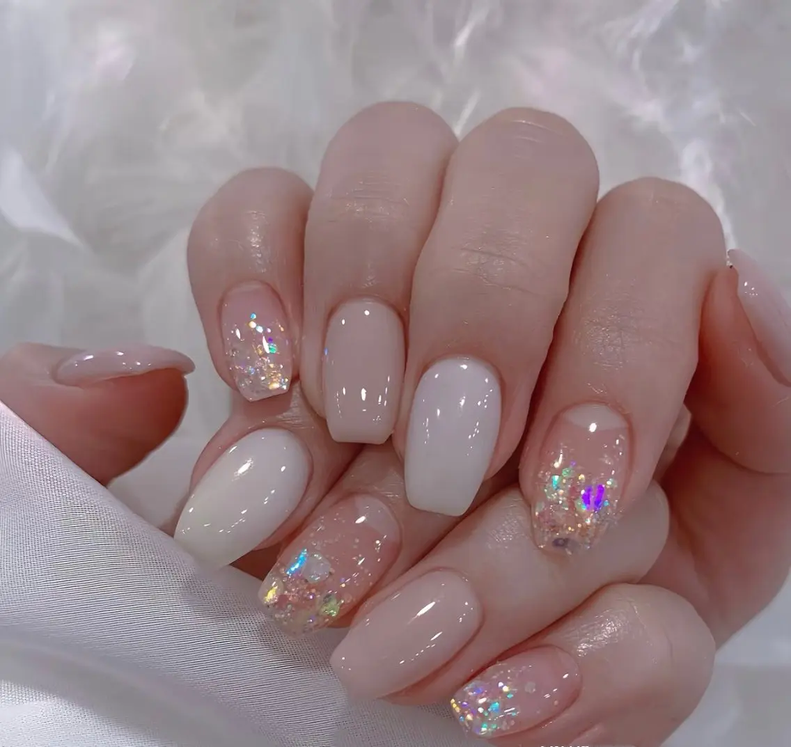 ネイル ハンドネイル H3 Nail Tsuki🦋💙のネイルデザイン