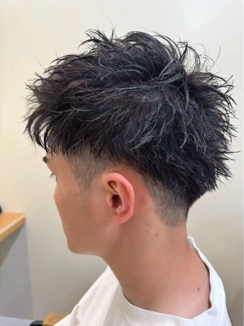 ショート メンズ kentaro 透明感・艶カラーのヘアスタイル