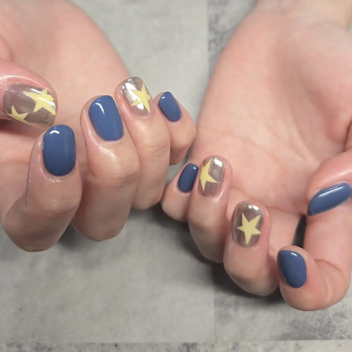 ネイル ジェルネイル ミラーネイル ハンドネイル Nail Daisyのネイルデザイン