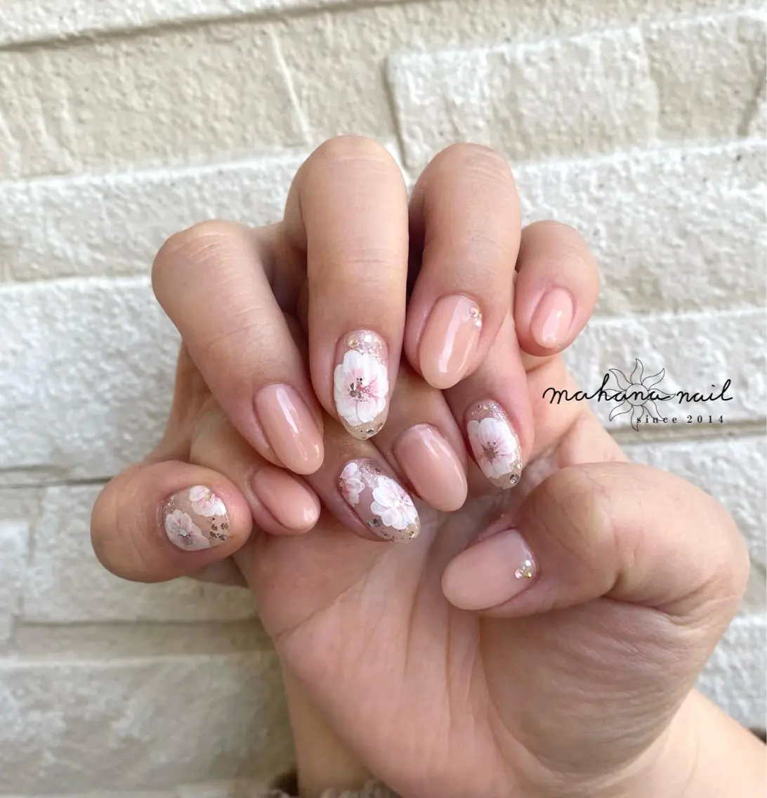 ネイル 持ち込み mahana nailのネイルデザイン
