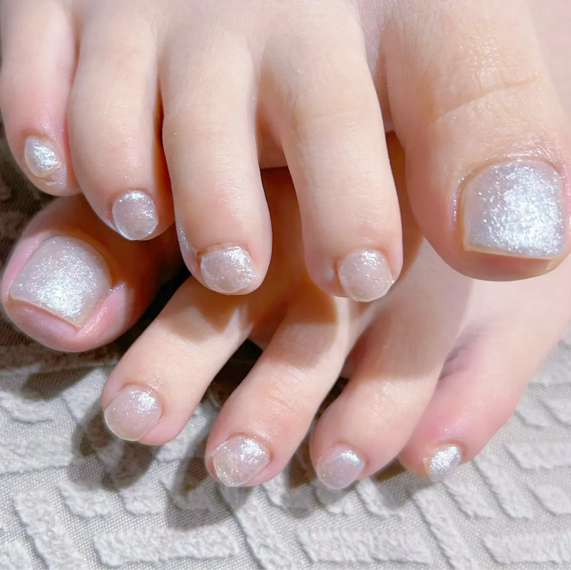 ショート フットネイル niconail aoiのネイルデザイン