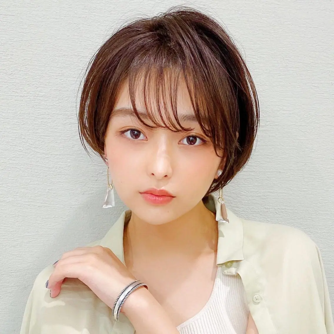 ショート カラー パーマ ヘアアレンジ キッズ ネイル マツエク・マツパ ショートヘア トリートメント ニュアンスネイル ショートネイル ニュアンスパーマ ショートの神✨AFL OAT 井上康平のヘアスタイル