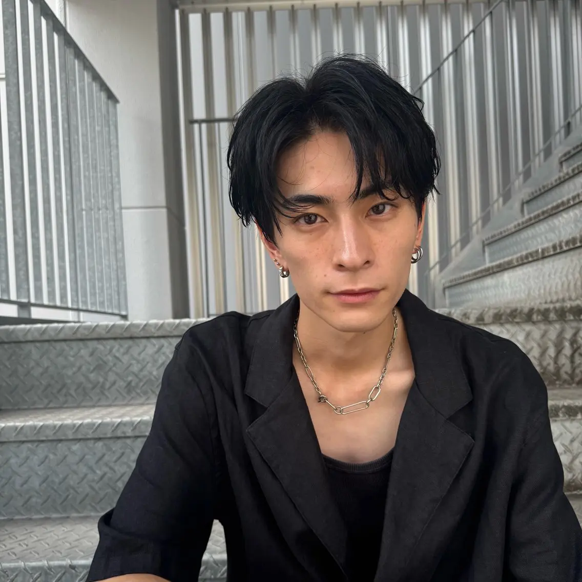 メンズカット＋メンズパーマ＋《選べる》 眉カットorショートの写真