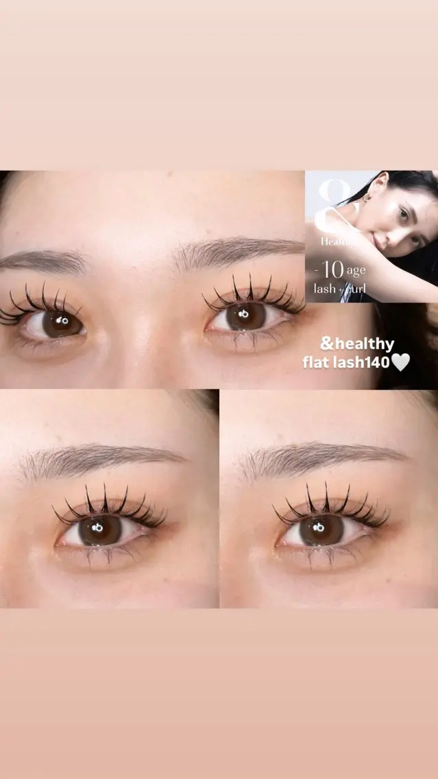 まつげパーマ×マツエク140本👀💞最新技術‼️&healthy(アンドヘルシー)コーティング付きの写真