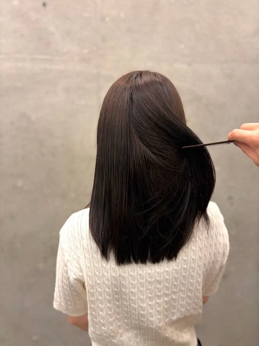 ショート カラー ヘアカラー 透明感カラー/艶 ✖️上品/修生🥀のヘアスタイル