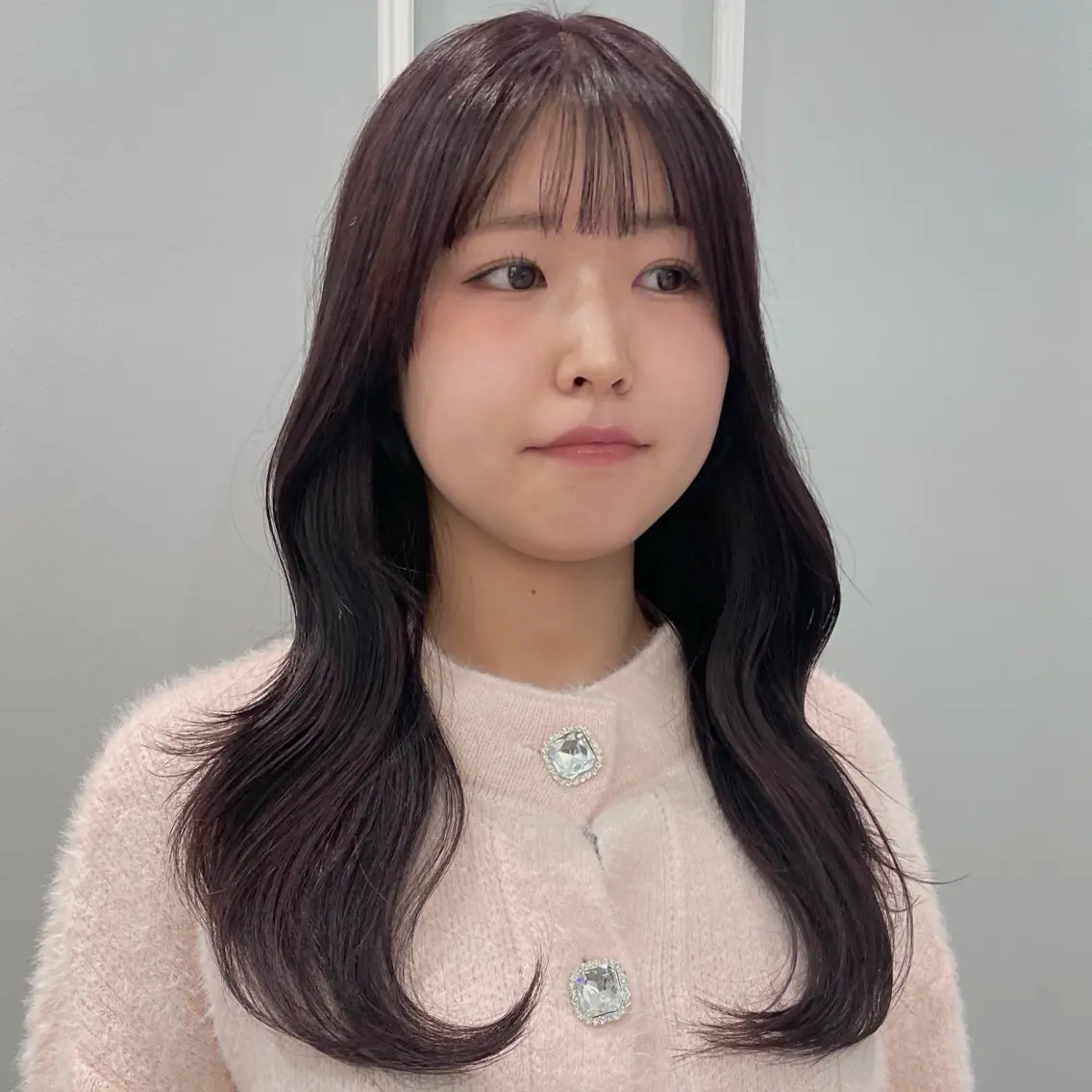 ロング カラー カット ヘアカラー トリートメント 🩶赤み消しカラー 🐈⬛荻野美思🐾のヘアスタイル