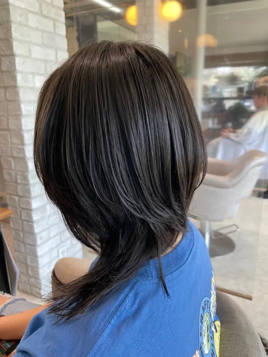 ミディアム カット Tanaka Aoiのヘアスタイル