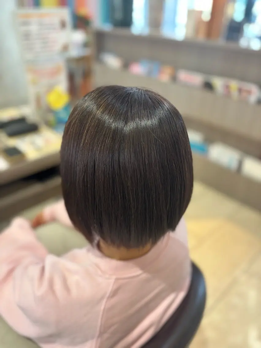 ミディアム ヘアカラー トリートメント Earth 土気🧸🫧亀田ゆらのヘアスタイル