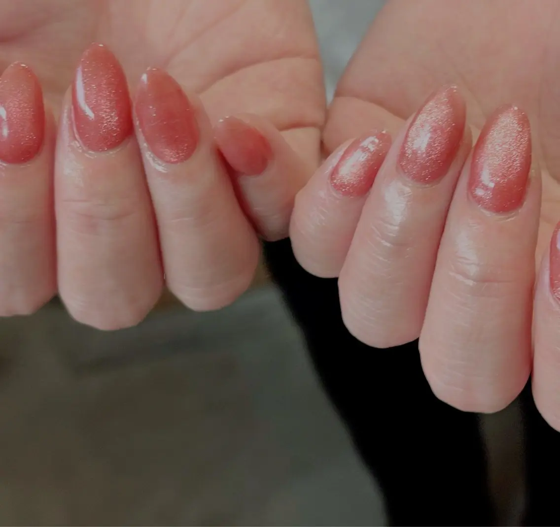 ネイル ジェルネイル キラキラネイル マグネットネイル ニュアンスネイル オフィスネイル ハンドネイル tamu nail 金町のネイルデザイン
