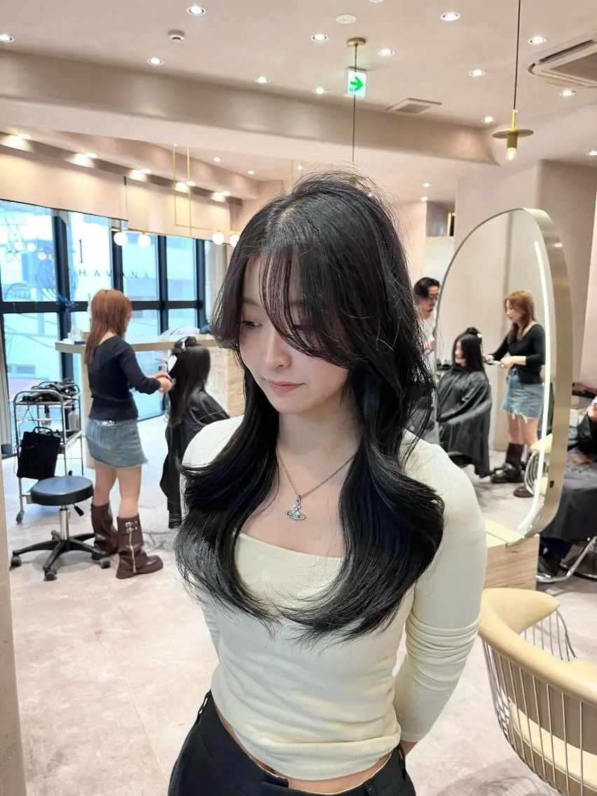 【レディース】🇰🇷レイヤーカット💇‍♀️＋ケアトリートメント🫧の写真