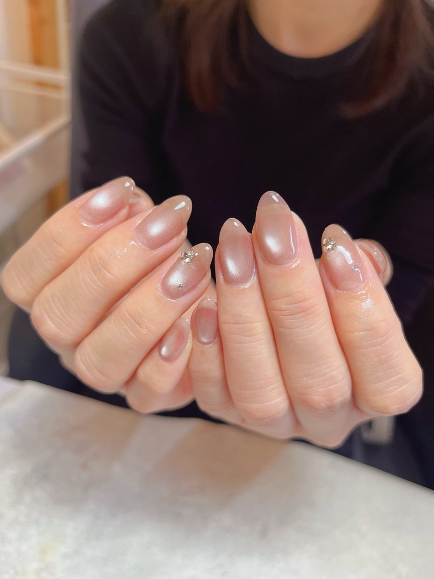 ネイル マグネットネイル ハンドネイル r.nailBY α 大阪福島区/岸本🧸のネイルデザイン