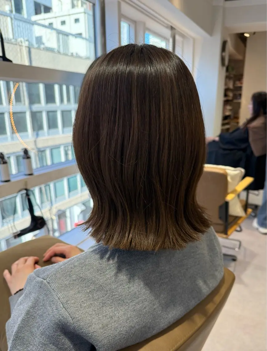 ミディアム 山口 ななみのヘアスタイル