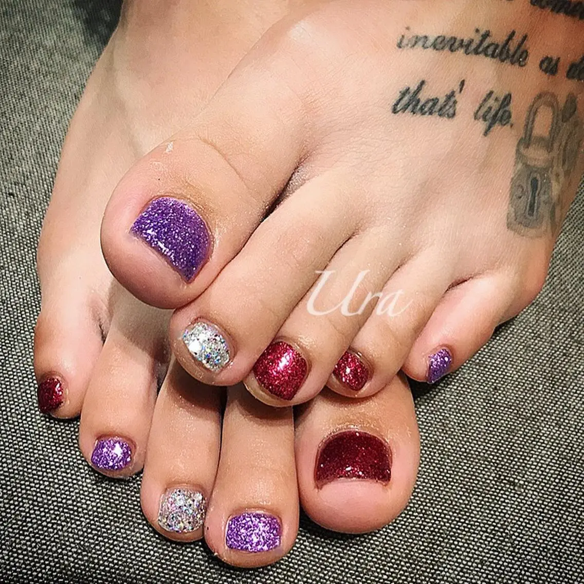ネイル ラメ(グリッター) UrakoNail 《nail》のネイルデザイン