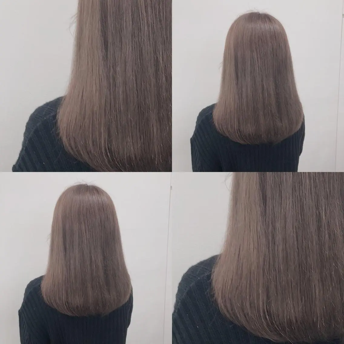 ミディアム カラー パーマ ヘアアレンジ メンズ キッズ ネイル マツエク・マツパ 上品＆韓国風 🥀海心🥀のヘアスタイル
