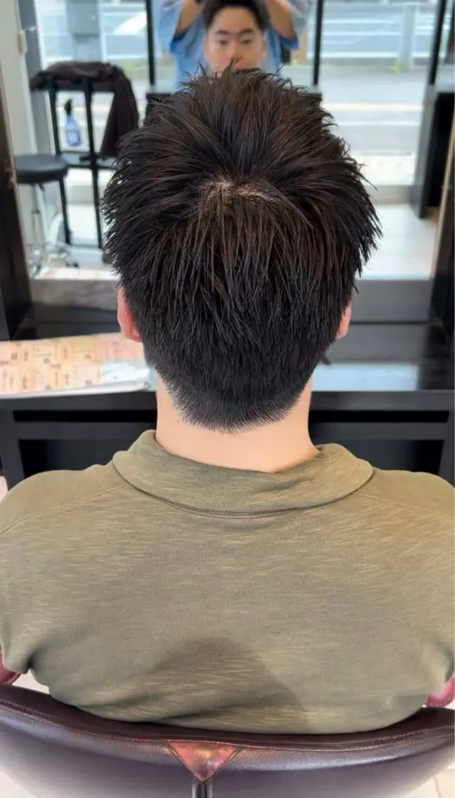 ショート メンズ ri kuのヘアスタイル