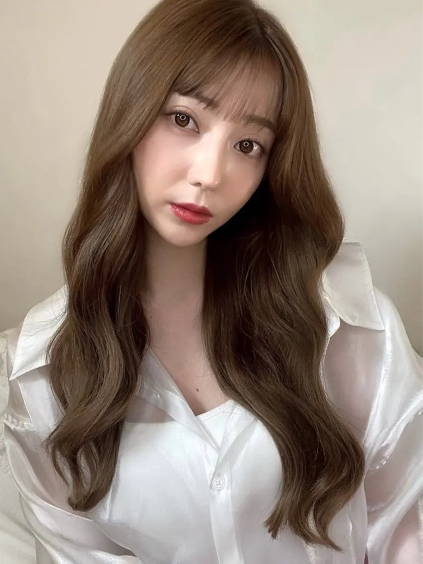 セミロング カラー パーマ ヘアアレンジ メンズ メンズ韓国風 くびれヘア 韓国風ヘア レイヤーカット 韓国ヘア×2way 🇰🇷和知拓郎のヘアスタイル